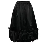 [COMME des GARCONS COMME des GARCONS] Polyester Satin Garment Washed Pants