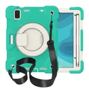Nevenka iPad Case For iPad Mini 6 with 360 Swivel Stand-Mint Green