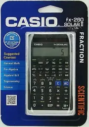 Casio® FX-260 Solar II All-Purpose Scientific Calculator, 12-Digit