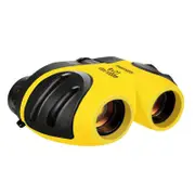 Catzon Kids Binoculars 8x21 Compact Waterproof for Age 3-12 Explore Nature-Yellow