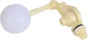 Float Ball Valve, Plastic Water Flowing Valve, G1/2in Male Thread Ball Valve, Water Level Control Valve for Small Water Supply Equipment