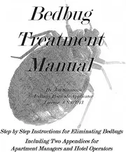 Bedbug Treatment Manual: Step by Step Instructions for Eliminating Bedbugs