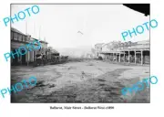 OLD 6 x 4 PHOTO OF BALLARAT VICTORIA MAIR STREET BALLARAT WEST c1890