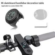 Clock Quartz Clock Waterproof Aluminum Alloy Black Electronic Watch Quartz Clock