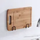 4PCS Cabinet Bottom Cutting Board Rack Kitchen Vegetable Board Storage Rack