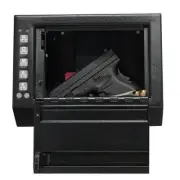 Electronic Access Pistol Box Small Handgun Safe Vault Organizer Lock Home Office