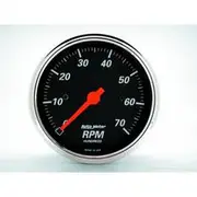 Autometer Designer Black Tachometer In Dash - 7,000 RPM, 3 1/8 Inch, AU1478
