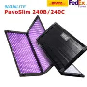 Nanlite PavoSlim 240B/240C RGBWW 260W Full Color 2700-7500K Slim Panel Light