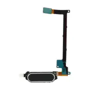 Home Button With Touch Sensor Flex Cable For Samsung Galaxy Note 4 - Black