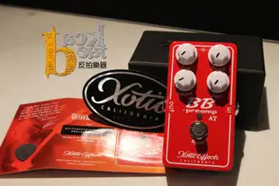 [反拍樂器] Xotic BB Preamp AT 破音 效果器 Andy timmos 簽名限量款