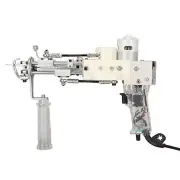 2 In 1 Rug Tufting Machine DIY 40 Stitches Per Second Carpet Gun Machine W/ 360