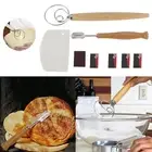 Baking Dough Whisk with Bread Cutter Set Arc Blending Wire Mixer Baking