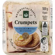 Woolworths Crumpets 6 pack