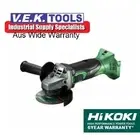 HIKOKI HITACHI 18V CORDLESS ANGLE GRINDER BARE UNIT SKIN -6YR AUS WRNTY