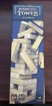 NEW Cardinal Jumbling Tower Wood Block Game