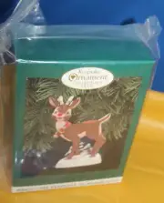 Hallmark Keepsake Ornament Collector's Club Rudolph The Reindeer Magic Ornament