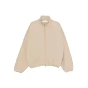 [Fear Of God Essentials] Fear Of God Essentials Zip-up Track-detail Sweatshirt M NEUTRALS