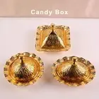 Mini Nut Dish with Lid Decorative Dining Table Vintage Design Snack Candy
