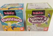 MindWare BrainBox Science & Nature Sealed & BrainBox Inventions Open box