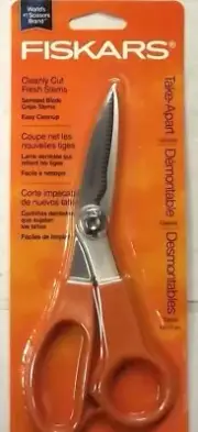 Fiskars 194710 Take Apart Scissor Precision Grd Stainless Steel Serrated Blade