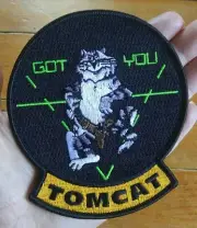 TID ~ TOMCAT ~ F-14 Tactical Information Display ~ GOT YOU ~ Military PATCH