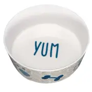 Loving Pets Dolce Moderna Bowl Yum Chevron; 1 Each/Larg