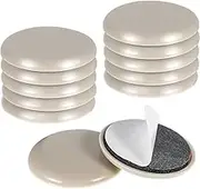 Furniture Sliders 12 Pack-2" Self-Adhesive Movers for Carpet&Hardwood Floors-Heavy Duty Reusable Pads for Sofa Chair Table Cabinet-Non-Slip Grippers&Floor Protectors