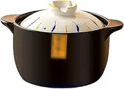Soup Pot Casserole Household Stewing Pot Ceramic Pot Gas Stove Special Soup Pot Clay Pot Soup Pot Stewing Pot Kitchen Cooker
