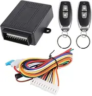 X AUTOHAUX Universal Car Remote Central Kit Door Lock Vehicle Keyless Entry System DC 12V