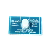 Track Voltage Tester for Model Railways Trains (N, TT, HO Scale)