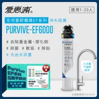 在飛比找PChome24h購物優惠-愛惠浦 EVERPURE PURVIVE-EF6000單道式