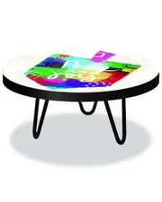 Courtside Market Holiday Collection Peace & Joy Dreidel Seasonal Decorative Table/Riser