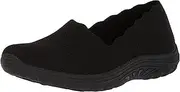 [Skechers] Womens 49182 Reggae Fest - Trail Dame - Scalloped Collar, Engineered Skech-Knit Slip-on
