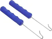 Anneome 2Pcs Fishing Hook Remover Tool Detacher with Ergonomic Handle for Quick Easy Fishhook Removal for Outdoor Fishing Gear and Accessories