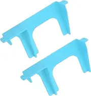 2 PCs Hard Drive Bracket for PS2, 2.5 Inch to 3.5 Inch Internal Hard Drive Spacer for PS2 SCPH 30000 SCPH 50000 Console, HDD SSD 3D Printed Mounting Bracket, Easy to Install (Blue)