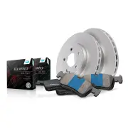 Bendix Front Euro+ Brake Rotors & Pads for Volkswagen Passat 3C2 3C5 Scirocco