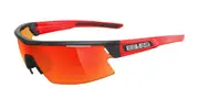 Salice 025 RWX NERO/RW ROSSO Men's Sunglasses Black Size Standard