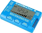 COHEALI Battery Checker Backlight Tester for Ion Portable Voltage Monitor for Rechargeable Batteries Compact Design for Easy Use