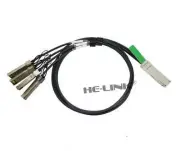 1m QSFP-4X10G-C1M Alcatel-Lucent Compatible 40G QSFP+ to 4x10G SFP+ DAC Cable