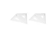 2x 2pc Kent Set Square Number 8 26cm 45 & 60 Degrees Technical Drawing Design