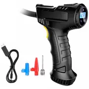 Automatic Cordless Car Tyre Inflator LCD Digital Air Compressor Pump