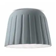 Madame Gres Large Ceiling Lamp, Tele Grey