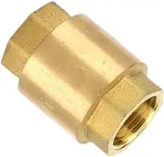 Garden Hose Check Valve - Female Threaded Anti-Backflow Check Valve - Inline Spring Check Valve for Well, Pump, Tank, Backflow Prevention