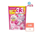 【P&G】4D炭酸機能強洗淨洗衣膠球 頂級花香 HJ 39顆(日本進口平輸品)