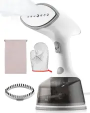 Effortless Wrinkle Remover: Smart LCD Handheld Steamer for All Fabrics