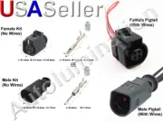 VW Beetle Golf Audi Connector Water Coolant Temperature Sensor Plug