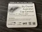 1 only Coke Cola Australian Cup 2007 Greyhound Racing coaster “ RARE “