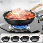 28/30/32/34cm Frying Pan Maifan Stone Skillet Omelette Pan Induction Compatible
