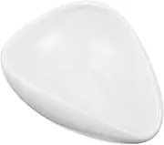 PRETYZOOM 1Pc Ceramic Tea Spoon Teaware for Home Office Tea House Restaurant Unique Tea Scoop for Loose Leaf Tea Stylish White Design