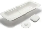 COLLAPSABLE SINK COLANDER AND STRAINER WHITE O20094-1